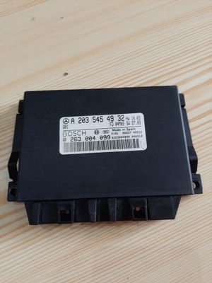 Модуль блок керування pdc mercedes w203 w209 фото №1