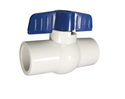 NIBCO PVC 1" Zawór kulowy KW/KW Kształtka do wklejenia do zimnej wody