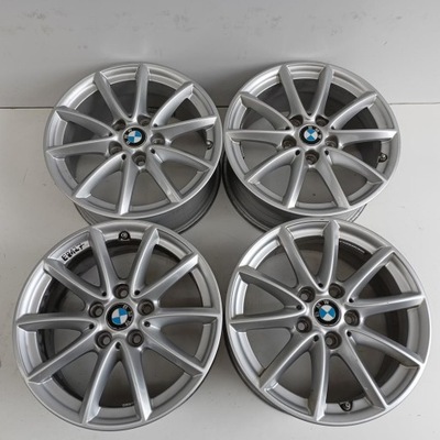 DISCOS DE ALEACIÓN LIGERA (DE TITANIO) 5X112 16 BMW 2 F45 F46 6855080 4 PIEZAS (E8127) 