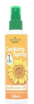 Manor Grove Cooking Spray Olej 190 ml Do wypieków smażenia pieczenia