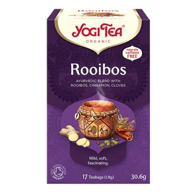 Herbata Rooibos BIO 30,6 g - Yogi Tea