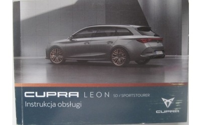 CUPRA LEON 2020- POLSKA MANUAL MANTENIMIENTO KOLOR!  