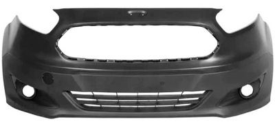 Бампер передній ford transit courier '14- протитуманні фари фото №1