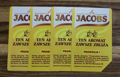 KARTA TELEFONICZNA TP SA - KAWA JACOBS (żółta)