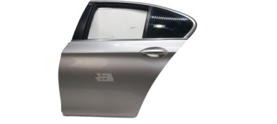 Bmw f10 дверь левая левый задний  titansilber 354 nr 199 фото №1