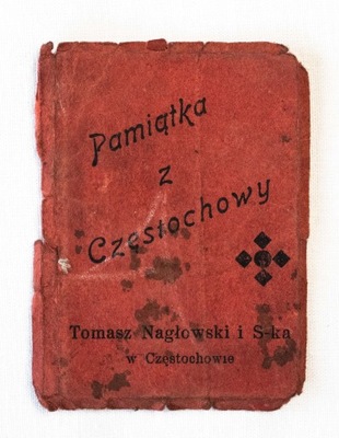 PAMIĄTKA Z CZĘSTOCHOWY - ALBUM PAMIĄTKOWY