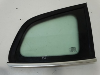 Скло правий задня renault laguna iii 43r-001582 08r. фото №1