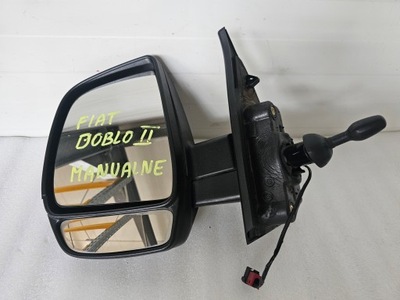 Зеркало левая fiat doblo ii механический фото №1