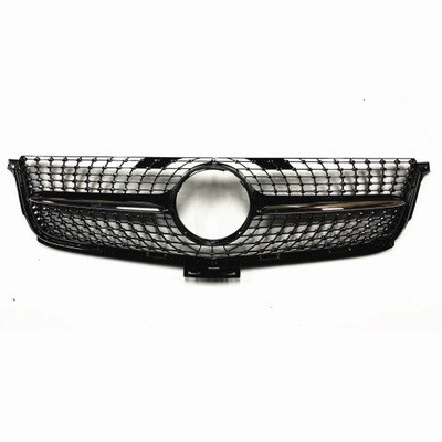 GRILLE CON PARTE TRASERA WYSCIGOWE PARA MERCEDES BENCON W166 ML 2012-2015 ESTILO DIAMENT  