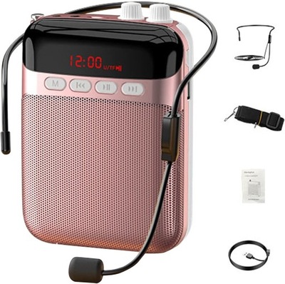 Przenośny wzmacniacz głosu, wzmacniacz głosu z mikrofonem