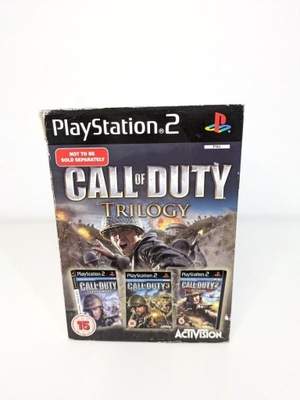 CALL OF DUTY TRILOGY FINEST HOUR 2 BIG RED ONE 3 Sony PlayStation 2 (PS2)