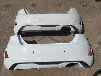 Ford fiesta mk8 бампер задняя st фото №1