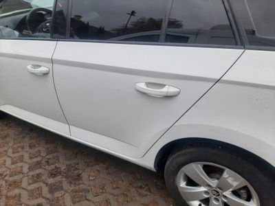 Двері задня задні ліва fabia iii kombi lf9e білий фото №1