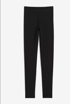 H&M Dżersejowe legginsy z bawełny 36 S E189