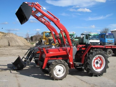 Traktor traktorek z ładowaczem Yanmar FX335