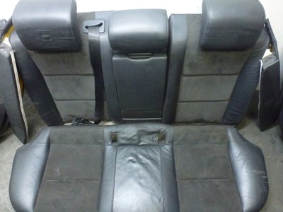 Заднее сиденье обшивки кожа alcantara a4 b7 фото №1