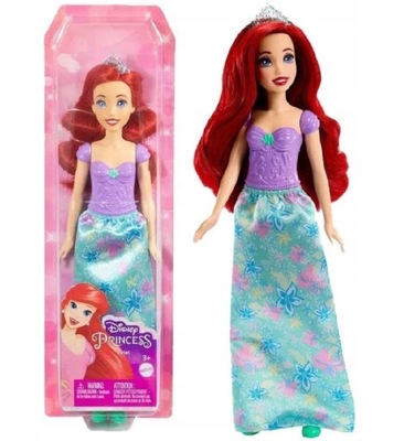 LALKA DISNEY PRINCESS KSIEZNICZKI ARIELKA ARIEL