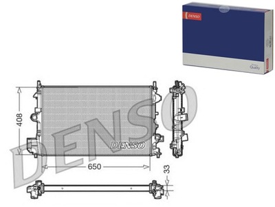 RADUADOR DEL MOTOR DE AGUA DENDRM20088 DENSO  