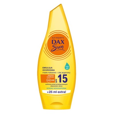 DAX SUN EMULSJA DO OPALANIA MASŁO KAKAOWE SPF 15