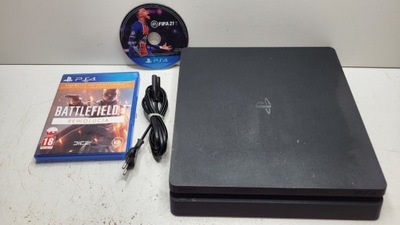 KONSOLA SONY PLAYSTATION 4 PS4 SLIM 500GB FIFA 21 BATTLEFIELD GWR