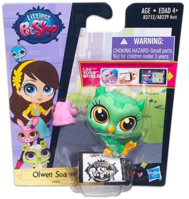 LITTLEST PET SHOP SOWA OLWEN SOARES LPS B3752