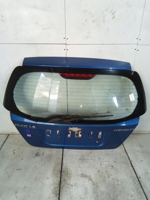 E655 крышка багажника багажника aveo t250 niebieski фото №1