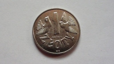 Polska - 1 ZŁOTY 1958 PRÓBA