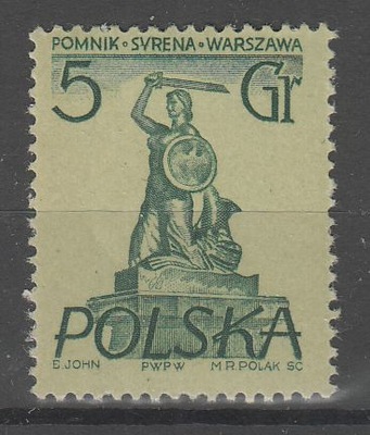 Fi 761** Pomniki Warszawy - Syrena