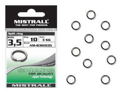 Mistrall Kółka Łącznikowe 4,50Mm Opak 10Szt