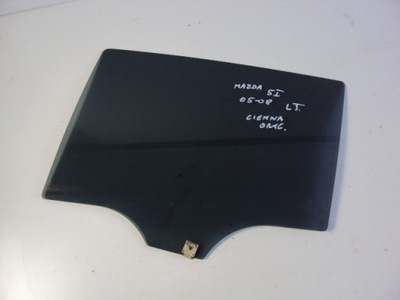 Стекло дверь левый задняя mazda 5 i 2005-2008 тонированная фото №1