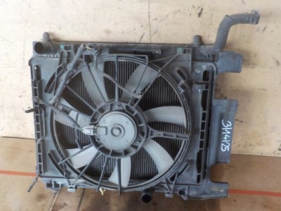 Toyota yaris 1.4d d4d радиатор вентилятор воды фото №1