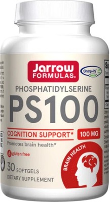 Jarrow PS100 BEZ SOI Fosfatydyloseryna 100mg 30K
