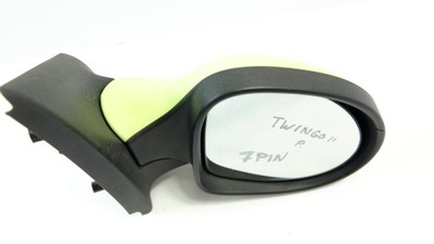 Renault twingo ii зеркало правое 7pin фото №1