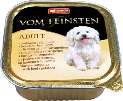 ANIMONDA VOM FEINSTEN ADULT wołowina ziemniak 150g