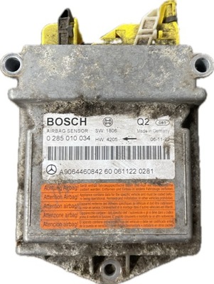 Модуль датчик подушка безпеки crafter sprinter 0285010034 фото №1