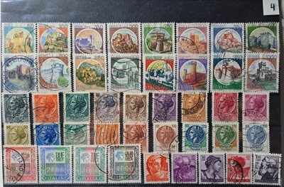 Włochy zestaw znaczków ( 4 )
