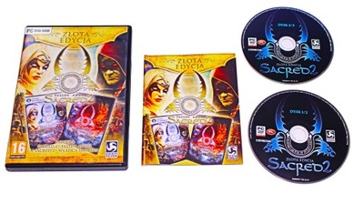 SACRED 2 ZŁOTA EDYCJA PREMIEROWE BOX PL PC