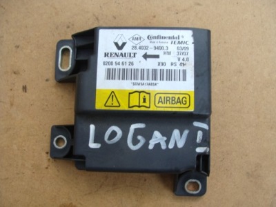 Датчик модуль подушка безпеки dacia logan i dacia sandero i 8200946126 фото №1