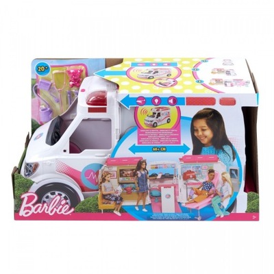 MATTEL Karetka Barbie - Mobilna klinika