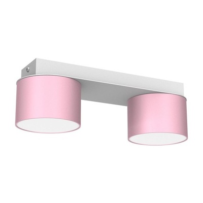 Lampa sufitowa DIXIE Pink/White 2xGX53 MLP7554