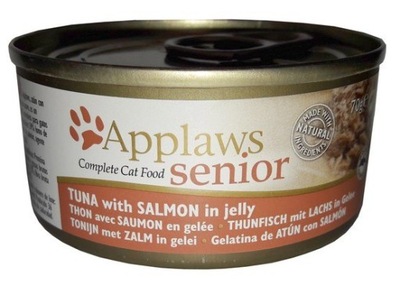 Applaws puszka dla kota Senior tuńczyk & łosoś