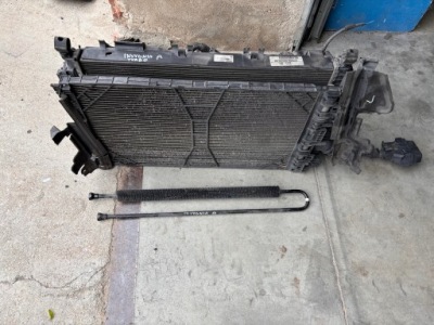 Opel insignia 1 a 2.8 v6 turbo радиатор вентилятор автоматическая коробка передач 22762656 фото №1