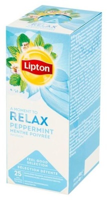 Herbata Lipton Peppermint Mięta 25 kopert