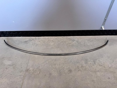 Mini cooper f55 f56 молдинг хром капот фото №1