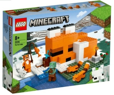 OUTLET - LEGO Minecraft. Siedlisko lisów. 21178