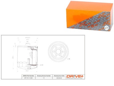 FILTRO ACEITES JEEP GASOLINA 1.4 14- RENEGA DE VAN DRIVE+  