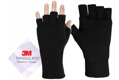 Rękawice rękawiczki zimowe Mil-Tec Thinsulate bez palców