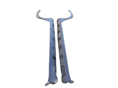 Молдинг порог левая правая крыла левый правый задняя dacia sandero ii stepway фото №1