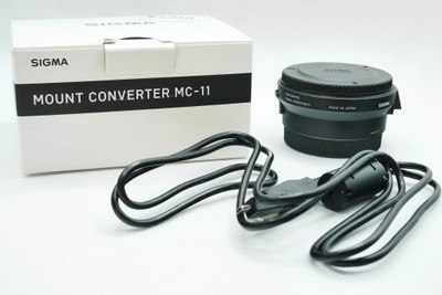 Adapter obiektywu Canon EF do Sony E Sigma MC-11 A7 A72 A6000 A6500