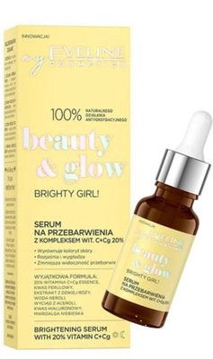 EVELINE BEAUTY & GLOW SERUM NA PRZEBARWIENIA W